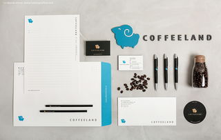 Coffeeland企業識別設計 以平面設計打造品牌靈魂與味蕾的橋梁